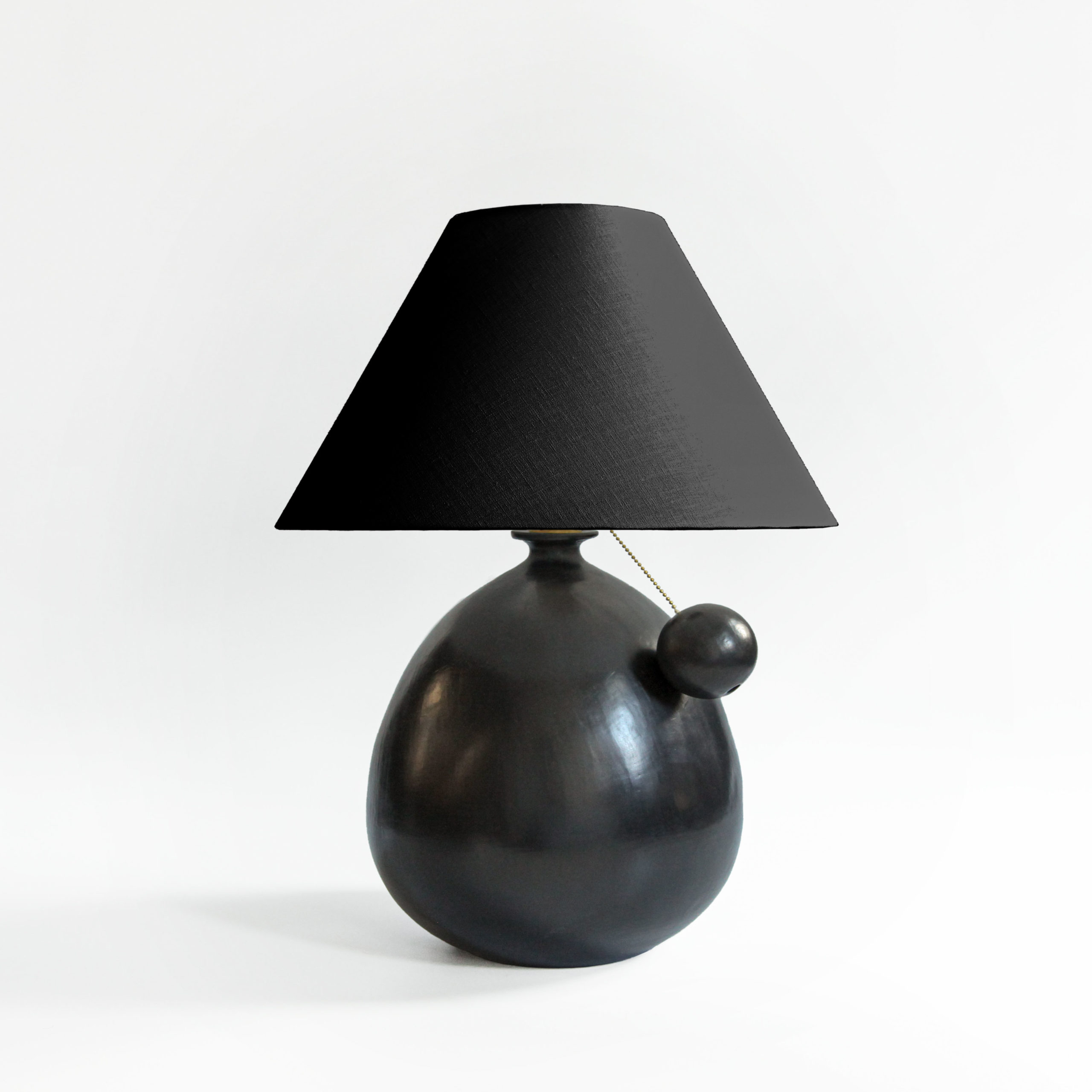 Grey Piedra Table Lamp
